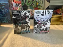 Pokemon Scarlet & Violet Black Bolt + White Flare Booster Bundle 2 Boxes 6 Packs - Image 2