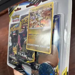 (403265) Pokemon Sun & Moon Team Up Ultra Necrozma 3-Pack Blister Factory Sealed - Image 4