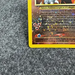 Entei 34 Black Star Reverse Holo Rare Promo Pokemon Card Swirl - Image 5