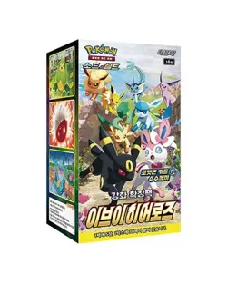 Pokemon TCG Eevee Heroes S6a Booster Box Sealed 30 Packs KOR Sword & Shield - Image 1
