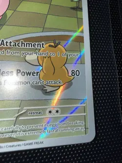Pokemon Chansey 187/167 Twilight Masquerade Illustration Rare Holo - Image 4