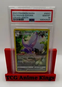 2023 Pokemon Crown Zenith GG21 Full Art PSA 10 Hisuian Goodra - Image 3