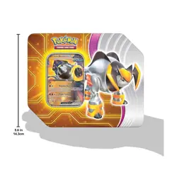 Pokemon Paradox Destinies Iron Boulder ex Tin w/5 Booster Packs New/Sealed - Image 4