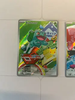 Pokemon First Partner Illustration Collection Series 1 Kanto Gen 1 Starters Set - Image 2