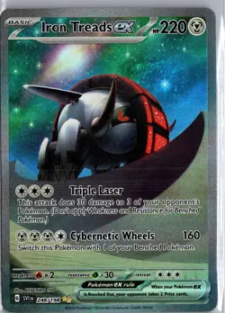 Iron Treads ex 248/198 Scarlet & Violet Pokemon Holo MP - Image 1