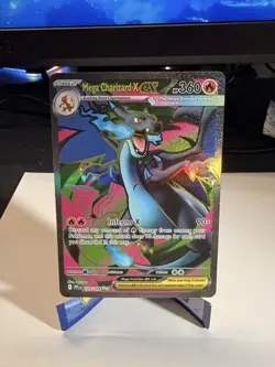 Pokemon: Phantasmal Flames Mega Charizard X EX 109/94 Ultra Rare - NM ERROR - Image 3