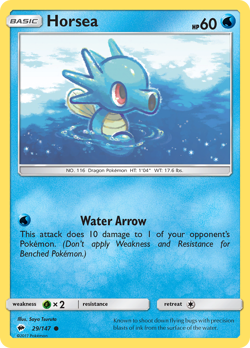 Horsea 3/12 Mcdonald's Promo NM 2018 Holo - Image 2