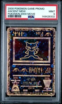 POKEMON PSA 9 NM-MINT Ancient Mew Pokemon 2000 Movie Promo - Image 1
