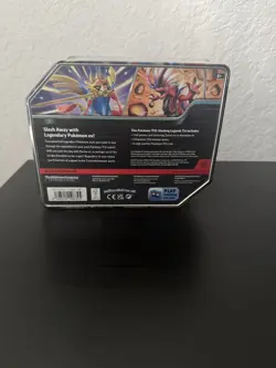Pokemon TCG Slashing Legends Tin Koraidon EX W/ 5 Booster Packs BRAND NEW SEALED - Image 2