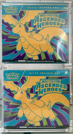 Pokemon Ascended Heroes Elite Trainer Box ETB 🔥 Factory Sealed NEW Loft Of 2 - Image 1