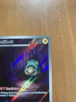 Pokemon TCG Bellibolt 201/197 SV03: Obsidian Flames Illustration Rare Holo NM - Image 4