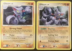 Pokemon Diamond & Pearl Bundle – Gliscor DP36 Black Star Promo + Gliscor 5/146 - Image 1
