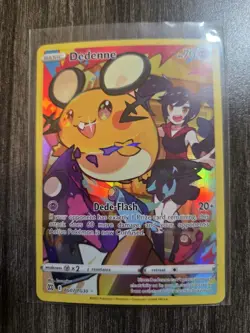 Pokemon LP Dedenne TG07/TG30 Full Art Holo Brilliant Stars - Image 1