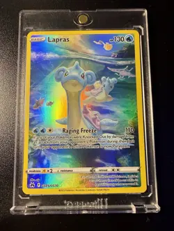 Pokemon Lapras Crown Zenith Galarian Gallery Ultra Rare Full Art GG05/GG70 - Image 1