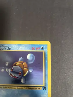 Pokemon TCG Team Rocket #68/82 Squirtle 1st Edition LP #2 - Image 3