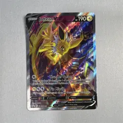 Pokemon TCG Jolteon V Full Art Promo Holo SWSH183 Sword & Shield English - Image 1