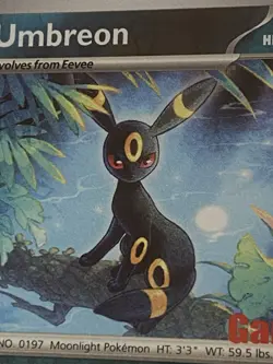 Umbreon PSA 10 Promo GameStop Exclusive Pokemon OBF Reverse Holo #130 - Image 3