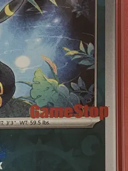 Umbreon PSA 10 Promo GameStop Exclusive Pokemon OBF Reverse Holo #130 - Image 4