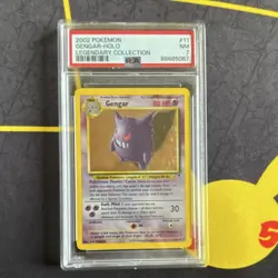 Pokemon Legendary Collection Gengar 11/110 Holo Rare PSA 7 English TCG - Image 1