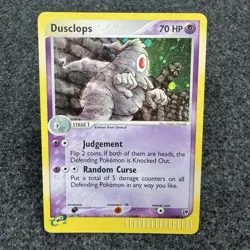 Dusclops 4/100 Holo Rare Ex Sandstorm Pokemon Card 2003 - Image 1