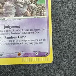 Dusclops 4/100 Holo Rare Ex Sandstorm Pokemon Card 2003 - Image 4