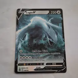 Pokemon TCG Swsh12 Silver Tempest Lugia V 138/195 Full Art Holo UR EN 220 HP - Image 1