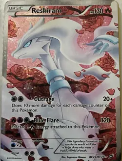 The Pokemon Company Reshiram RC22/RC25 Legendary Treasures Full Art Holo English - Image 1
