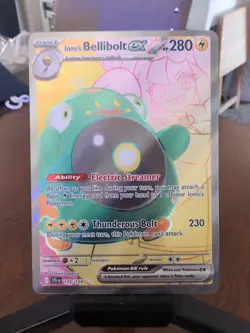 Ionos Bellibolt Ex 172/159 Journey Together Pokemon NM Full Art - Image 1