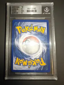 1999 Pokemon Base Set 1.Edition Nockchan BGS 9 Mint #7 Deutsch - Image 2