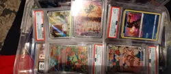 Pokemon Company Pokemon TCG Lot PSA Slabs Holo/Foil Full Art V Vmax ex Tag - Image 3
