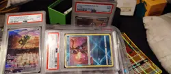 Pokemon Company Pokemon TCG Lot PSA Slabs Holo/Foil Full Art V Vmax ex Tag - Image 5
