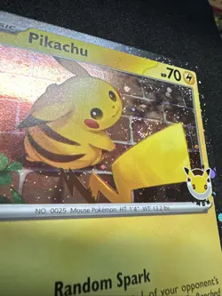 Pokemon Day 30th Anniversary - Pikachu 051 /162 2026 Promo NM - TAIL SWIRL - Image 2