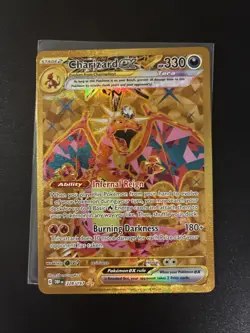 Charizard ex Gold 228/197 Pokemon TCG: Obsidian Flames Hyper Rare - Image 3