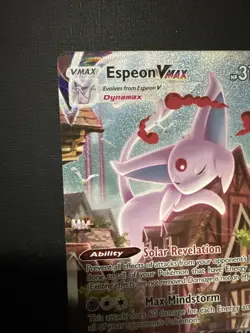 Pokemon SWSH08: Fusion Strike Espeon VMAX (Alternate Art Secret) 270/264 - Image 2