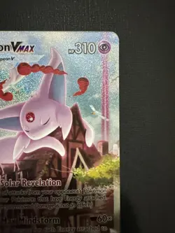 Pokemon SWSH08: Fusion Strike Espeon VMAX (Alternate Art Secret) 270/264 - Image 3