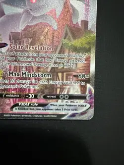 Pokemon SWSH08: Fusion Strike Espeon VMAX (Alternate Art Secret) 270/264 - Image 4