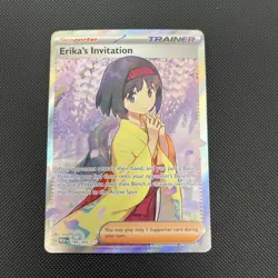 Erika's Invitation 196/165 Ultra Rare 151 Pokemon Near Mint - Image 1