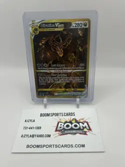 Pokemon Giratina VSTAR TCG Crown Zenith Gold Card GG69/70 NM Condition - Image 1