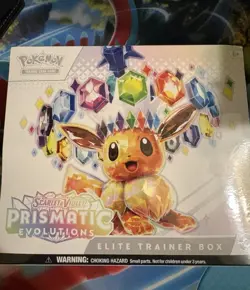 Pokemon Prismatic Evolutions ETB Elite Trainer Box Brand New Factory Sealed - Image 1