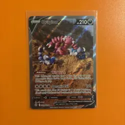 Pokemon Drapion v GG49/GG70 Holo Ultra Rare Crown Zenith Galarian Gallery - Image 1