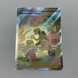 Pokemon Gardenia's Vigor GG61/GG70 Crown Zenith Ultra Rare Full Art Trainer Holo - Image 1