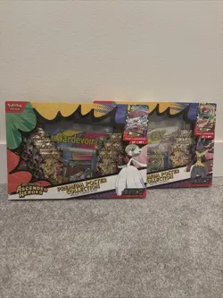 Lot Of 2 Pokemon Ascended Heroes Premium Poster Collection Gardevoir, Lucario - Image 1