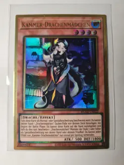 Yu-Gi-Oh! Kammer-Drachenmadchen • MGED-DE022 • Gold Rare • DE • NM - Image 3