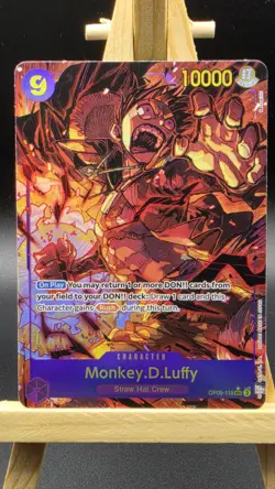 One Piece TCG - Monkey D Luffy OP09-119 SEC Alt Art English - Image 2