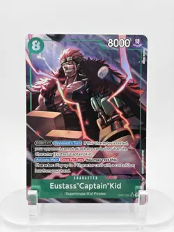 2024 One Piece Eustass "Captain" Kid OP01-051 Alt Art SR PRB01 NM ENGLISH - Image 1