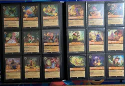 Disney Lorcana Wilds Unknown EN12 Complete Set 204/204 - Bindered - NM - Image 3
