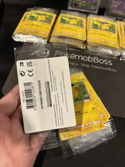 (x25) Pokemon GO Pikachu Promo Card HOLO EN 028/078 -SEALED LOT - Image 2