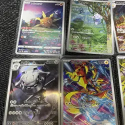 Pokemon Card Lot 12x Japanese AR Art Rare Cards Blaziken, Cleffa, Zeraora, - Image 2