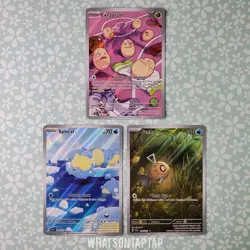 Pokemon Card Surging Sparks Lot Exeggcute 192/191 Spheal 199/191 Feebas 198/191 - Image 1