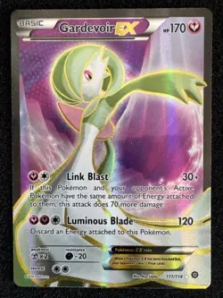 Pokemon Gardevoir EX Full Art TCG Card 111/114 XY-Steam Siege Ultra Rare Holo - Image 1